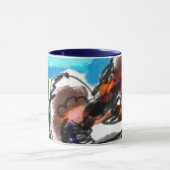 Wooden Jewelry Keepomwille Box Mok (Midden)