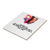 Wooden Jewelry Keepomwille Box Tegeltje (Zijkant)