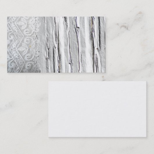 Wooden Lace Land Westerne Visitekaartjes (Voorkant / Achterkant)