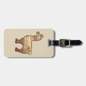 Wooden Llama-Bagagelabel Bagagelabel (Voorkant horizontaal)