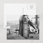 Wooden Maiden, Torture Device, 1910s Briefkaart (Voorkant / Achterkant)