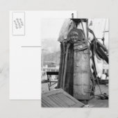 Wooden Maiden, Torture Device, 1910s Briefkaart (Voorkant / Achterkant)