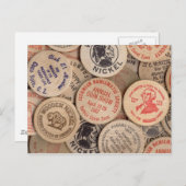 Wooden Nickels Briefkaart (Voorkant / Achterkant)