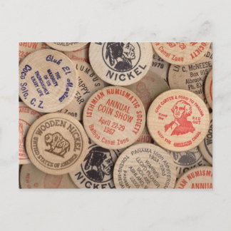 Wooden Nickels Briefkaart