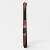Wooden Norway vlag Case-Mate iPhone Case (Achterkant/links)