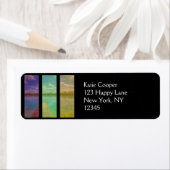 Wooden Pier over een Calm Lake Landscape Etiket (Insitu)