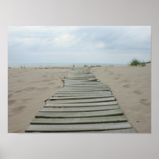 Wooden Plank pad Poster