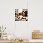Wooden Rocking Horse Poster (Keuken)
