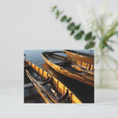 Wooden Row Boats - Derwentwater, Lake District Briefkaart (Staand voorkant)