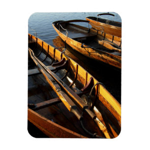 Wooden Row Boats - Derwentwater, Lake District Magneet
