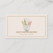 Wooden Rustic Bakery home Visitekaartje (Voorkant)