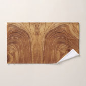 Wooden Rustic Teak Wood Textuur Hout Grain Foto Bad Handdoek (Handdoek)