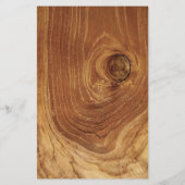 Wooden Rustic Teak Wood Textuur Hout Grain Foto Flyer (Achterkant)