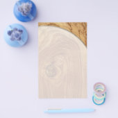 Wooden Rustic Teak Wood Textuur Hout Grain Foto Flyer (Enkel)