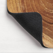 Wooden Rustic Teak Wood Textuur Hout Grain Foto Muismat (Hoek)