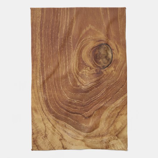 Wooden Rustic Teak Wood Textuur Hout Grain Foto Theedoek (Verticaal)