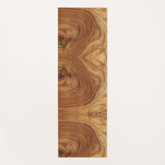 Wooden Rustic Teak Wood Textuur Hout Grain Foto Yogamat (Voorkant)