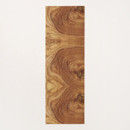 Wooden Rustic Teak Wood Textuur Hout Grain Foto Yogamat (Achterkant)