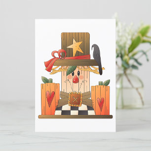 Wooden Scarecrow Kaart