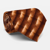 Wooden Slats Stropdas (Opgerold)