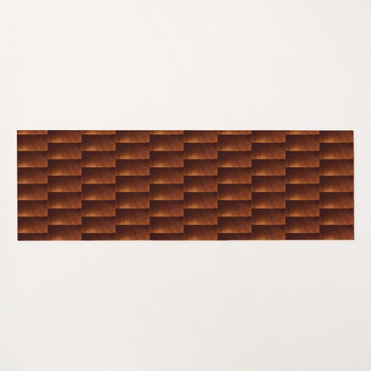 Wooden Slats Yogamat (Achterkant (horizontaal))