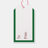 Wooden Soldier Cadeaulabel (Achterkant)