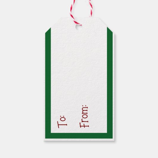 Wooden Soldier Cadeaulabel (Achterkant)