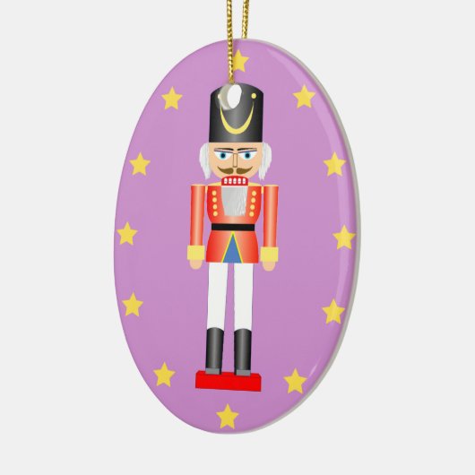 Wooden Soldier kerstversiering 2 Keramisch Ornament (Links)