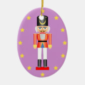 Wooden Soldier kerstversiering 2 Keramisch Ornament (Voorkant)