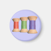 Wooden Spool Magnet (Voorkant)