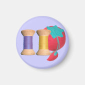 Wooden Spool Magnet (Voorkant)