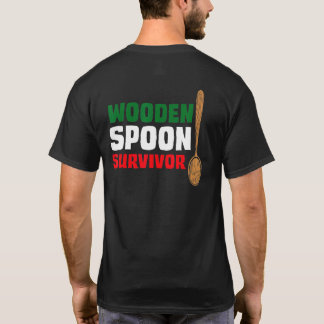 Wooden Spoon Survivor Italiaanse vlag T-shirt