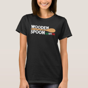 Wooden Spoon Survivor Moederdisciplinaire tools T-shirt