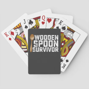 Wooden Spoon Survivor Pokerkaarten