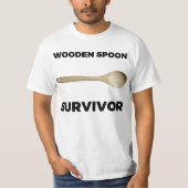 Wooden Spoon Survivor T-shirt (Voorkant)