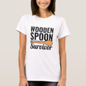 Wooden Spoon Survivor T-shirt (Voorkant)