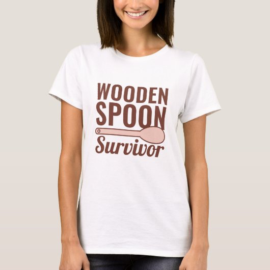 Wooden Spoon Survivor T-shirt (Voorkant)