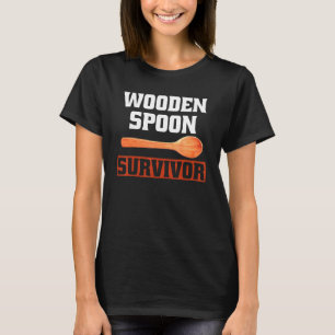 Wooden Spoon Survivor T-shirt Italiaanse vlag voor