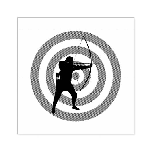 Wooden Stempel voor boogontwerpen (Afrduk)