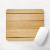 Wooden Tegels Mouse Mat Muismat (Met muis)
