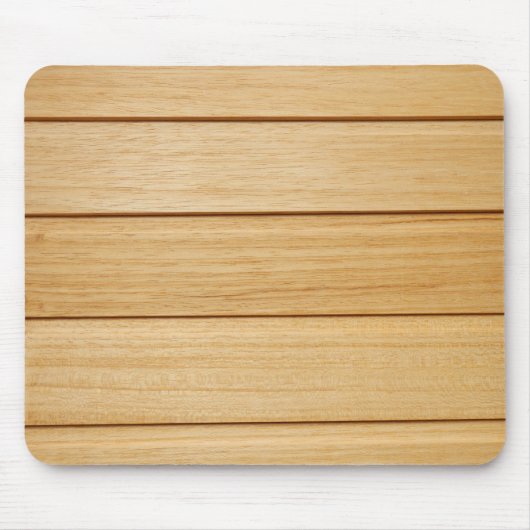 Wooden Tegels Mouse Mat Muismat (Voorkant)