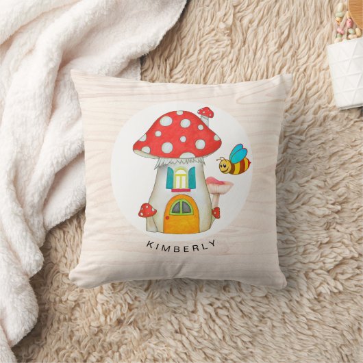 Wooden textiel, van frituurwerk kussen (Deken)