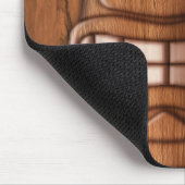 Wooden Tiki Mask Muismat (Hoek)