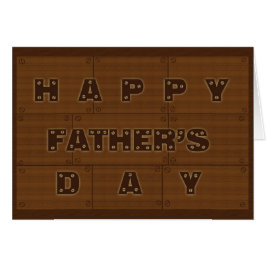 Wooden Vaderdag