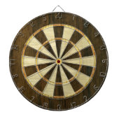 Wooden Veneer Dartboard Dartbord (Voorkant)