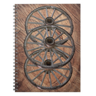 Wooden Wagon Wheels Notitieboek