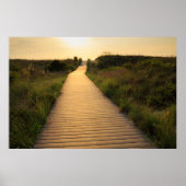 Wooden Walkway to Beach Poster (Voorkant)