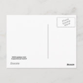 Wooden WOOD Carvan Trailer Briefkaarten (Achterkant)