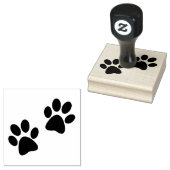 Woodenstempel voor panden rubberstempel (Gestempeld)