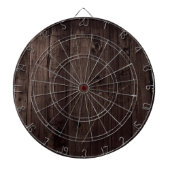 Woodenwand Dartbord (Voorkant)